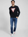 Guess Schwarzes Herren Guess Audley Sweatshirt