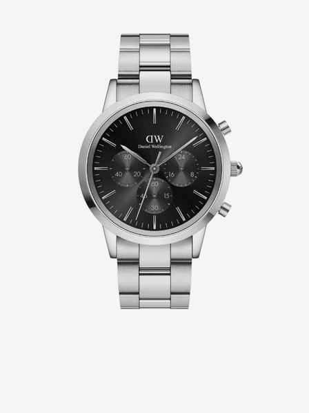 Daniel Wellington Silberne Daniel Wellington Iconic Herrenuhr DW00100645