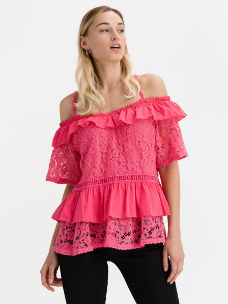 Guess Rosa Bluse Guess New Olimpia