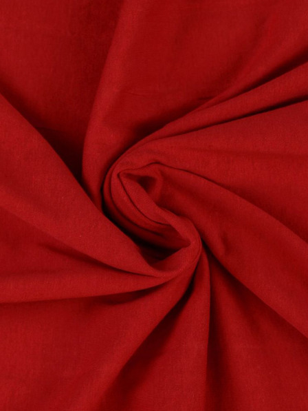 Kvalitex Jersey Einzelbettlaken 120x200cm rot