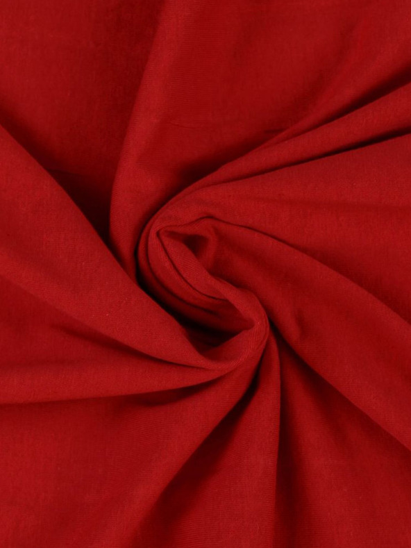 Kvalitex Jersey Einzelbettlaken 120x200cm rot