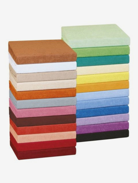 Kvalitex Frottee Bettlaken 100x200cm citrus