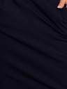 numoco Sportliches Kleid mit Rückenschlitz - dunkelblau Numoco