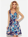 numoco Kleid mit Trapezausschnitt - rosa und blaue Mandalas Numoco