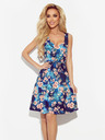 numoco Kleid mit Trapezausschnitt - rosa und blaue Mandalas Numoco