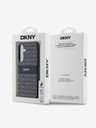 DKNY PC/TPU Rückseite mit Streifenmuster für Samsung S24 Schwarz DKNY