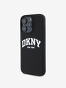 DKNY DKNY Liquid Silicone Arch Logo MagSafe Back Cover für iPhone 16 Pro Schwarz