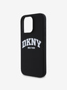 DKNY DKNY Liquid Silicone Arch Logo MagSafe Back Cover für iPhone 16 Pro Schwarz
