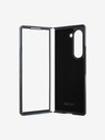 DKNY DKNY PU Leder Karomuster und Streifen Back Cover für Samsung Galaxy Z Fold 6 Schwarz