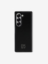 DKNY DKNY PU Leder Stack Logo MagSafe Schutzhülle für Samsung Galaxy Z Fold 6 Schwarz