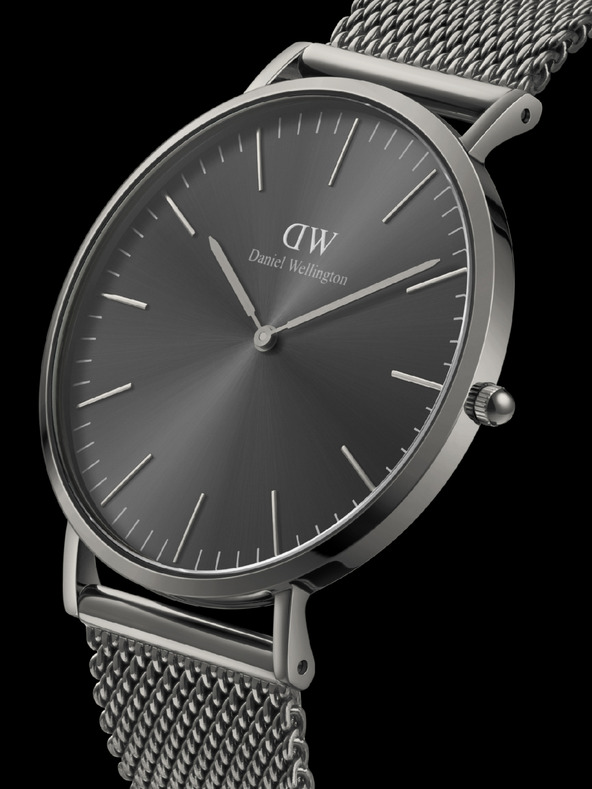 Daniel Wellington Dunkelgraue Daniel Wellington CLASSIC Herrenuhr