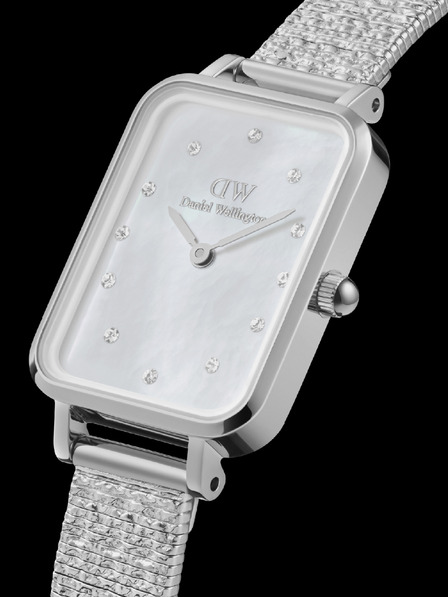 Daniel Wellington Daniel Wellington Quadro Lumine Damenuhr Silber