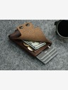 Pularys Pularys Herren Portemonnaie aus Leder Funky braun