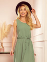 numoco Trapezkleid - oliv Numoco VICTORIA