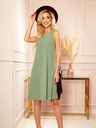 numoco Trapezkleid - oliv Numoco VICTORIA