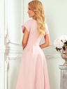 numoco Kleid mit ausgestelltem Ausschnitt - puderrosa Numoco SCARLETT