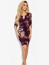 numoco Kleid mit Kragen - Leopardenmuster Numoco AGATA