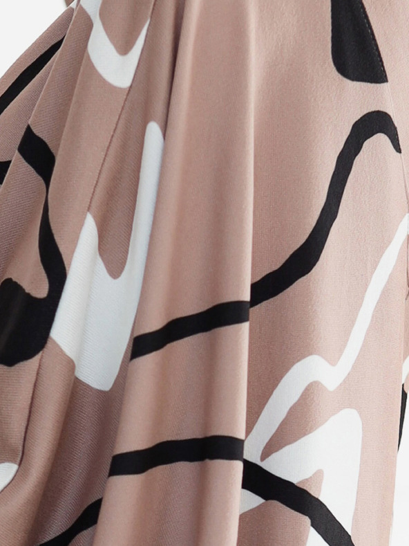 numoco Numoco Kleid mit Fledermausärmeln