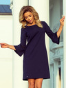 numoco Kleid mit Spitzenärmeln - dunkelblau Numoco MARGARET