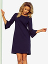 numoco Kleid mit Spitzenärmeln - dunkelblau Numoco MARGARET