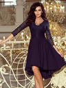 numoco Exklusives Kleid mit Spitze - dunkelblau Numoco NICOLLE