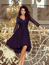 numoco Exklusives Kleid mit Spitze - dunkelblau Numoco NICOLLE