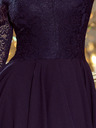 numoco Exklusives Kleid mit Spitze - dunkelblau Numoco NICOLLE