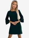 numoco Kleid mit Spitzenärmeln - dunkelgrün Numoco MARGARET
