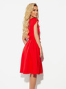 numoco Kleid mit ausgestelltem Halsausschnitt - rot Numoco SCARLETT