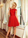 numoco Kleid mit Spitze - rot Numoco MARTA