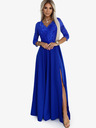 numoco Elegantes langes Spitzenkleid mit Sweetheart-Ausschnitt - blau Numoco AMBER
