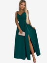 numoco Elegantes langes trägerloses Maxikleid - grün Numoco CHIARA