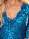 numoco Exklusives Kleid mit Spitze - meerfarben Numoco NICOLLE