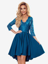 numoco Exklusives Kleid mit Spitze - meerfarben Numoco NICOLLE