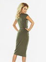 numoco SARA Midikleid - khaki Numoco