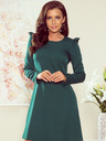 numoco Trapezkleid mit Rüschen - grün Numoco NELL