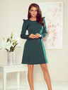 numoco Trapezkleid mit Rüschen - grün Numoco NELL