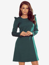 numoco Trapezkleid mit Rüschen - grün Numoco NELL
