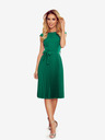numoco Kurzärmeliges Plisseekleid - grün Numoco LILA