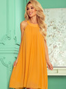 numoco Chiffonkleid mit Krawatte - Honey Numoco ALIZEE