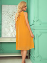 numoco Chiffonkleid mit Krawatte - Honey Numoco ALIZEE