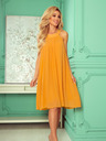 numoco Chiffonkleid mit Krawatte - Honey Numoco ALIZEE