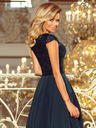numoco Kleid mit Spitze - dunkelgrün Numoco MARTA
