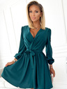numoco Dekolleté-Kleid für Frauen - Grün Numoco BINDY