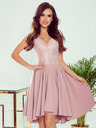 numoco Exklusives Kleid mit Spitze - rosa Numoco PATRICIA