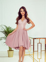 numoco Exklusives Kleid mit Spitze - rosa Numoco PATRICIA