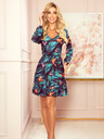 numoco Numoco CORA Kleid mit Dekolleté und Rüsche