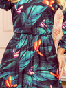 numoco Numoco CORA Kleid mit Dekolleté und Rüsche