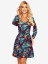 numoco Numoco CORA Kleid mit Dekolleté und Rüsche