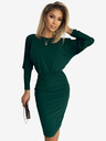 numoco Kleid mit Manschettenärmeln - grün Numoco LARA